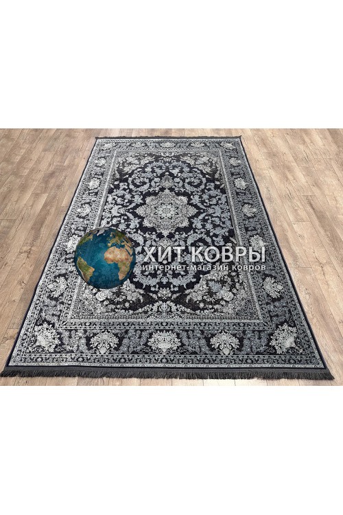 Иранский ковер Arti 8100 Черный-серый